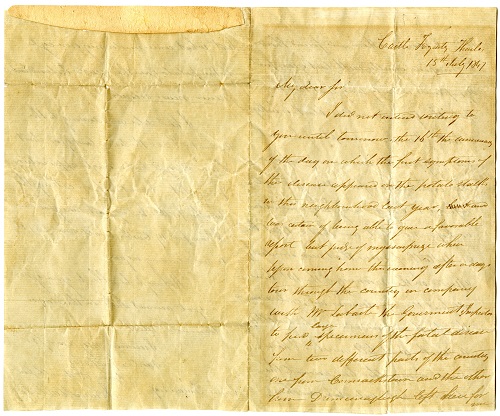 Letter to James Lenigan, page 3
