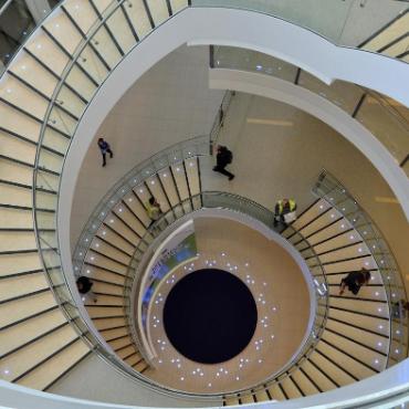 OBrien Centre for Science staircase