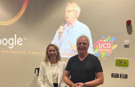 At the UCD Festival 2022 Q&A session with Laurence Moroney, Artificial Intelligence Advocacy Lead at Google, entitled, “Ask me anything about AI!” 