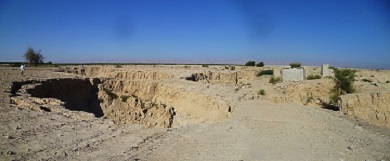 Sink holes in Jordan