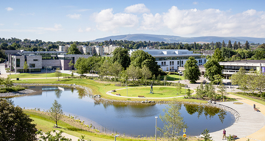 UCD lake, UCD campus