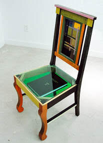 PhD Grid Chair sculpture, Daria Dorosh