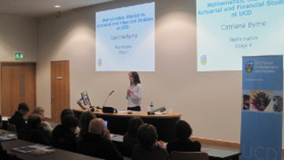 Stage 4 student Caitriona Byrne shares her experience with prospective students