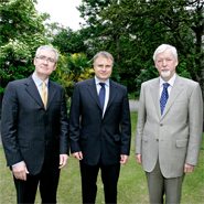 Pictured far-right: Dr Hugh Brady, President of University College Dublin; John Hartnett, Chairman of the ITLG; and Dr John Hegarty, Provost of Trinity College Dublin