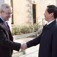 Dr Hugh Brady, President of UCD and Prof Guo Guangsheng, President of Beijing University of Technology