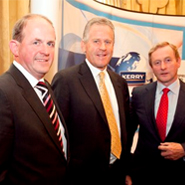 Pictured at Kerry Group’s €100m investment and 800 jobs announcement backed by Enterprise Ireland are Frank Ryan, CEO, Enterprise Ireland; Stan McCarthy, CEO Kerry Group and An Taoiseach Enda Kenny TD.
