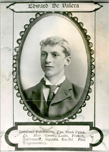Photo of Eamon de Valera At Blackrock College, 1898