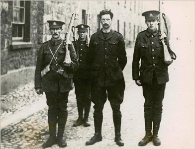 Photo of Eamon de Valera In Richmond Barracks, 1916