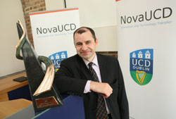 NovaUCD Innovation Award winner, Dr. Conor Heneghan