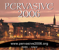Pervasive 2006 Conference poster.