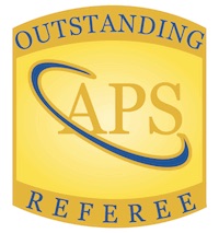 Dr Steve Campbell recognised as APS Outstanding Reviewer 2022