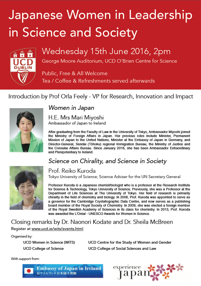 Japanese Women in Leadership in Science and Society