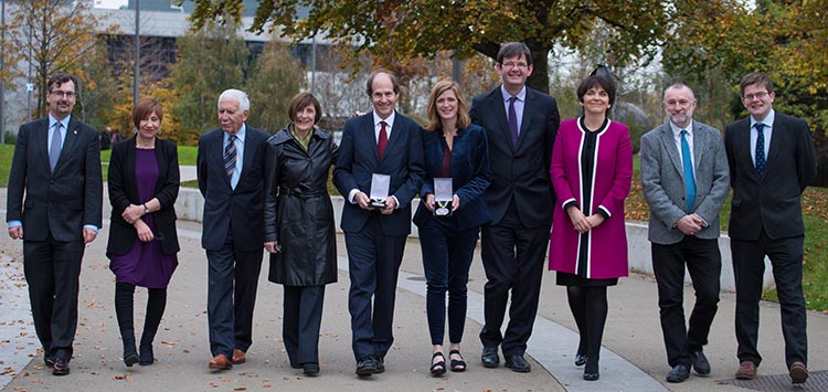 Samantha Power and Cass Sunstein receive Ulysses Medal