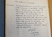 Irish Academy letter image
