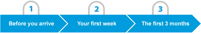 An image of the 3 step lifecycle for postdocs