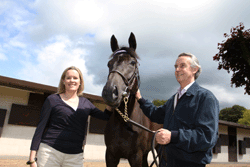 Dr Emmeline Hill and Jim Bolger