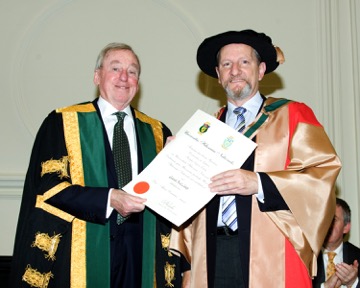 NUI 2015 DLitt conferring - Gerard Casey