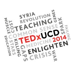 TEDxUCD 2014 Word Cloud