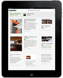 HeyStaks iPad Results