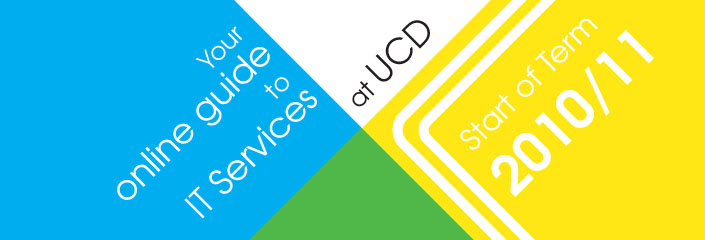 Start of Term: Your online guide to IT services at UCD