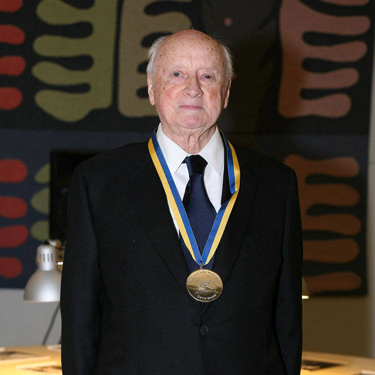 Kevin Roche awarded the UCD Ulysses Medal in 2012