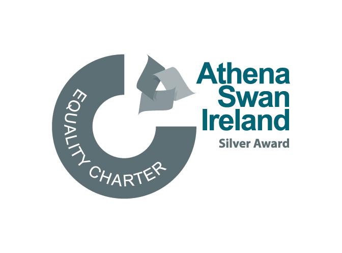 Athena SWAN Ireland Silver award logo - equality charter
