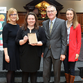 UCD School of Agriculture and Food Science presented Athena SWAN award.\n
