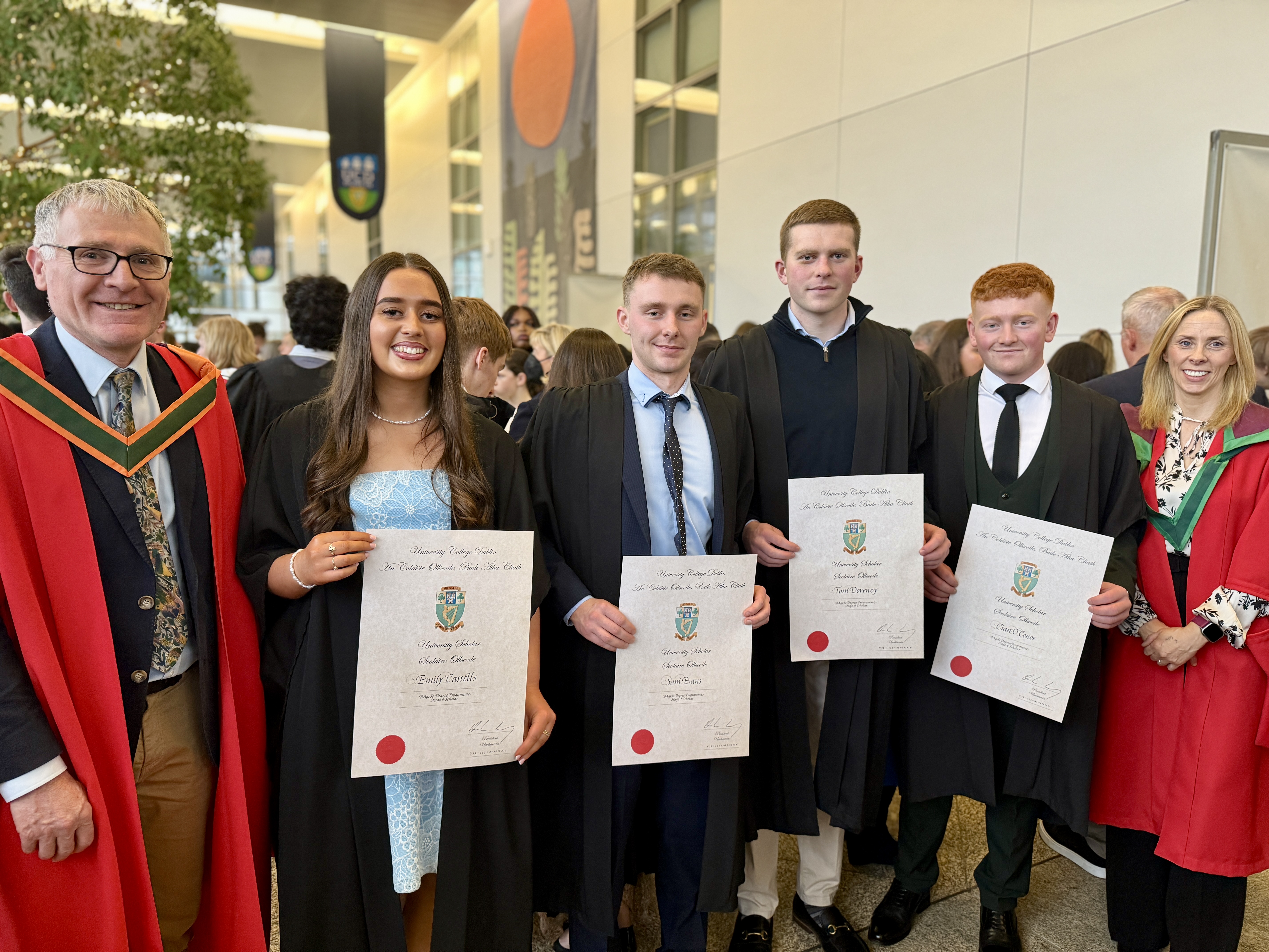 Proud Day at UCD Awards Day