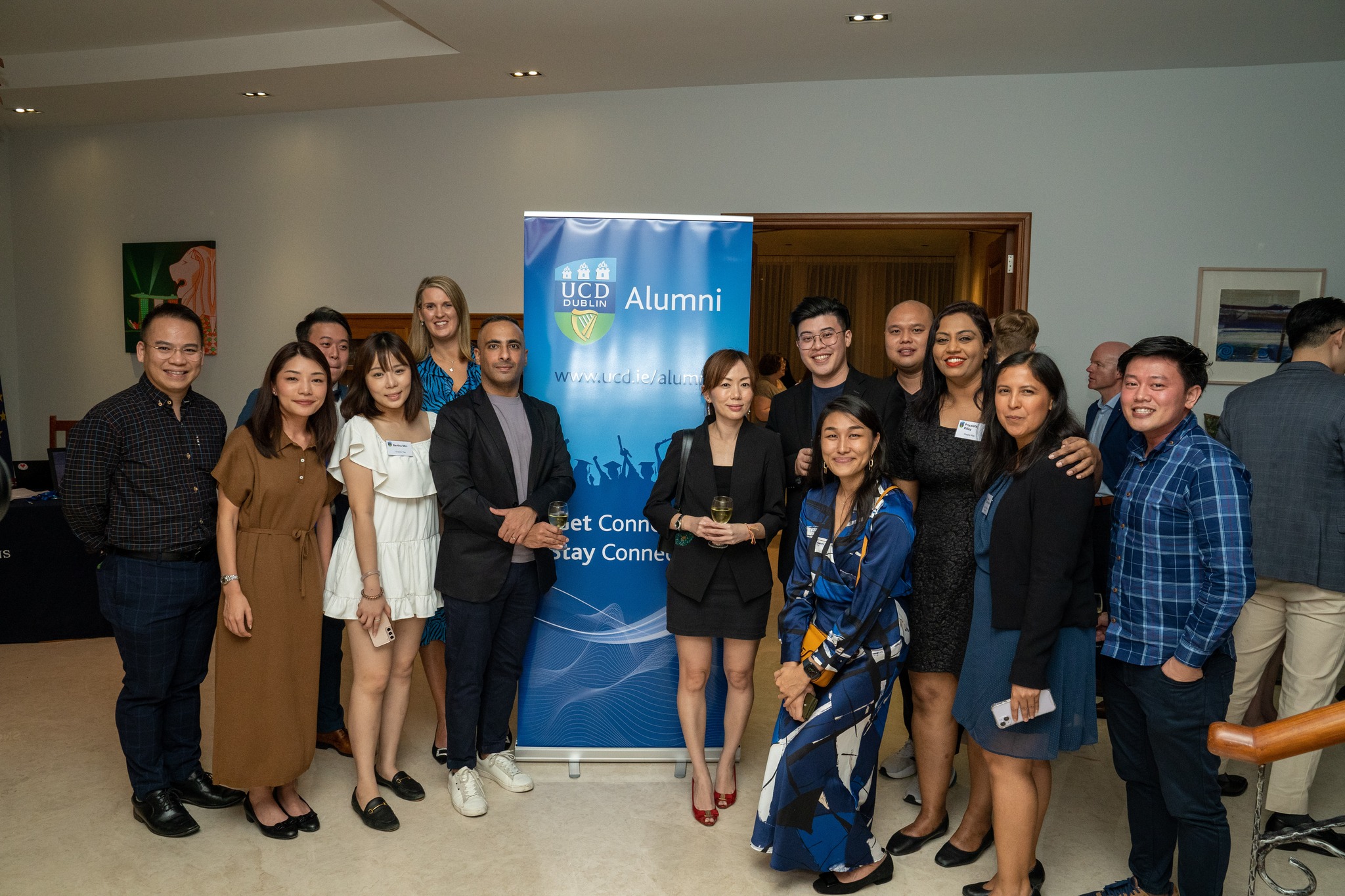 UCD alumni attend a reception in Singapore, 2022