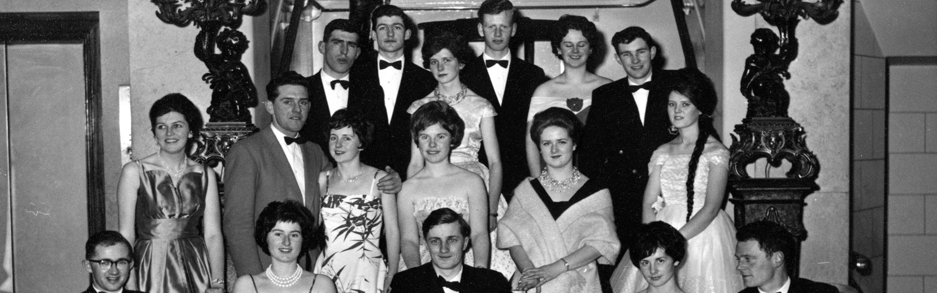 University College Dublin graduates at the Law and Commerce Dance in 1961