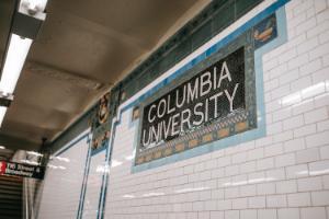Columbia University Subway Tiles