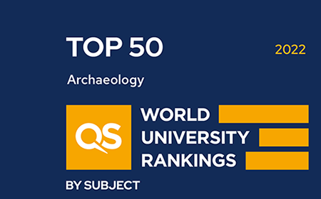 UCD School of Archaeology has achieved a top 50 position in the QS World University Rankings 2022 ...