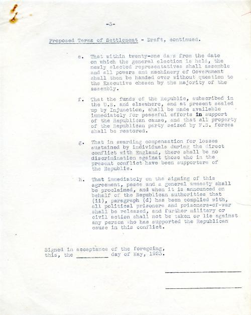 Proposed Terms of Settlement (7 May 1923) page 4
