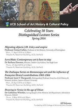 Image of poster for 50th anniversary lecture series