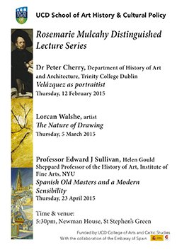Image of poster for Rosemarie Mulcahy Lecture Series