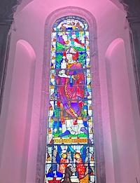 stained glass window Honan Chapel, Cork