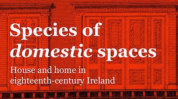 Image: detail of poster for Domestic Spaces conference