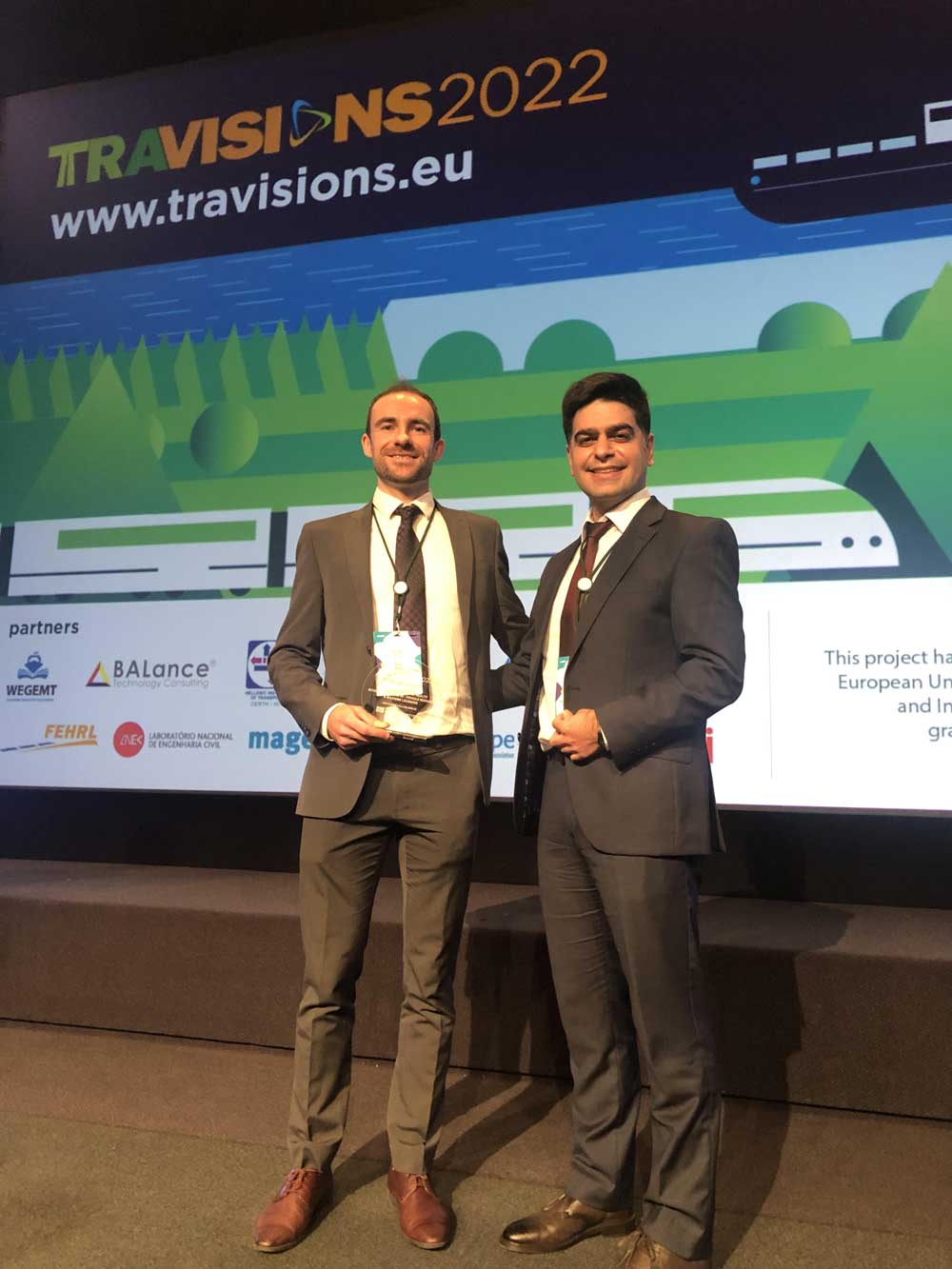 TRA Visions Young Researcher Competition award winner