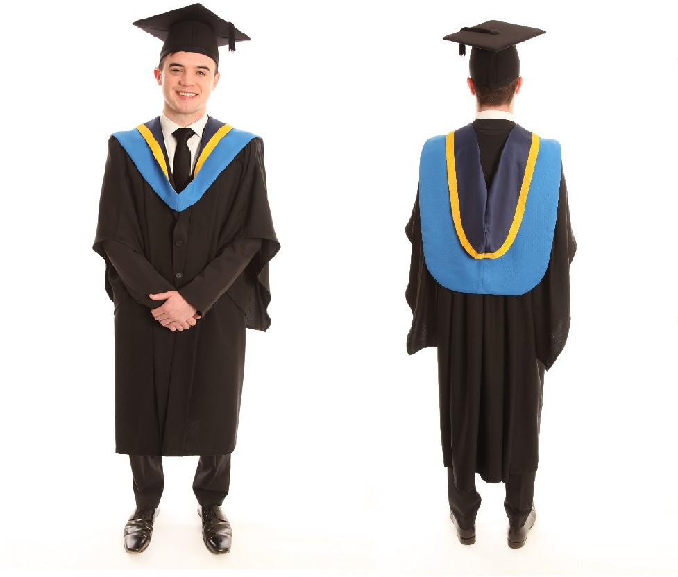 Masters Gown, Robe, Graduate, Faculty, Professional, Verona, Student