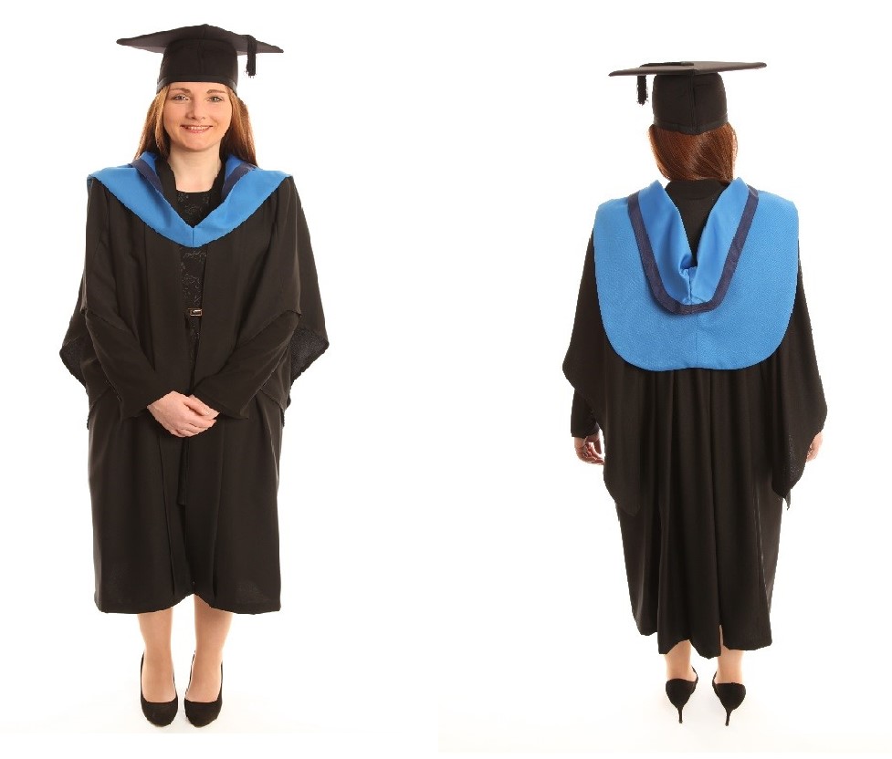 University of Lincoln - Bachelors Hood | Graduation attire, Graduation gown,  Academic hood