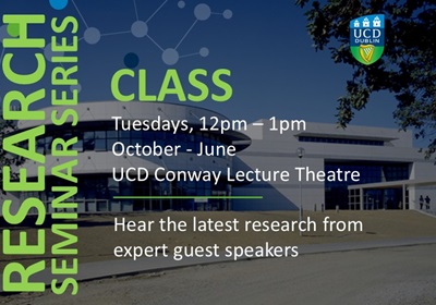 Poster advertising seminar