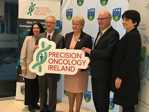 Launch of Precision Oncology Ireland at UCD with Minister Humphries