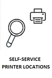 Link to self-service printer locations list.
