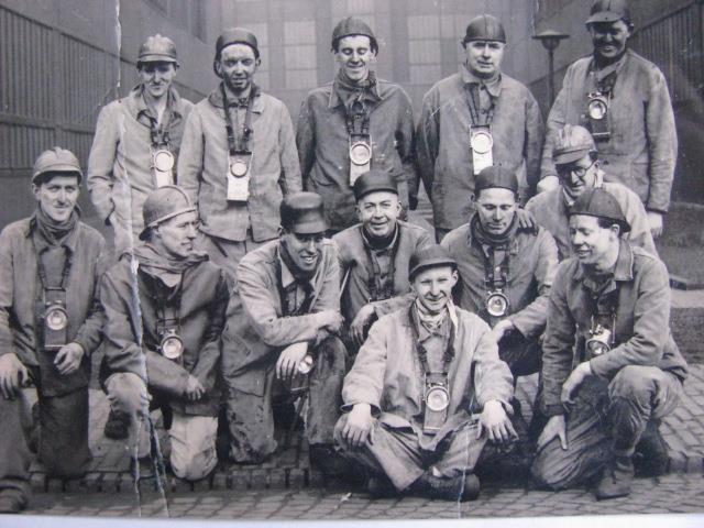 Visit to Zollverein Coalmine, Essen: March 27th, 1952. Underground Party