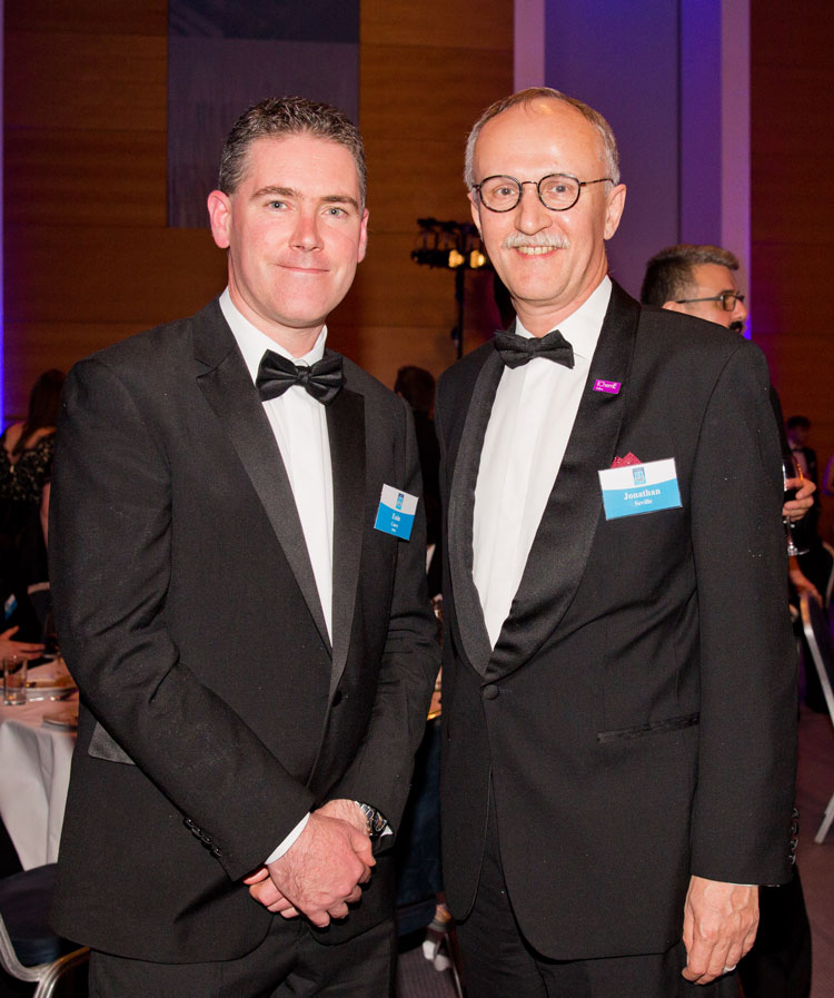 Prof. Eoin Casey, Head of School & Prof. Jonathan Seville, President, Institution of Chemical Engineers (IChemE)