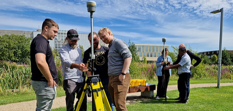 New instruments for high precision land surveying arrive at UCD