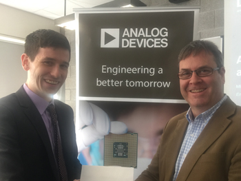 Analog Devices Ireland Award Presentations Ronan Scally