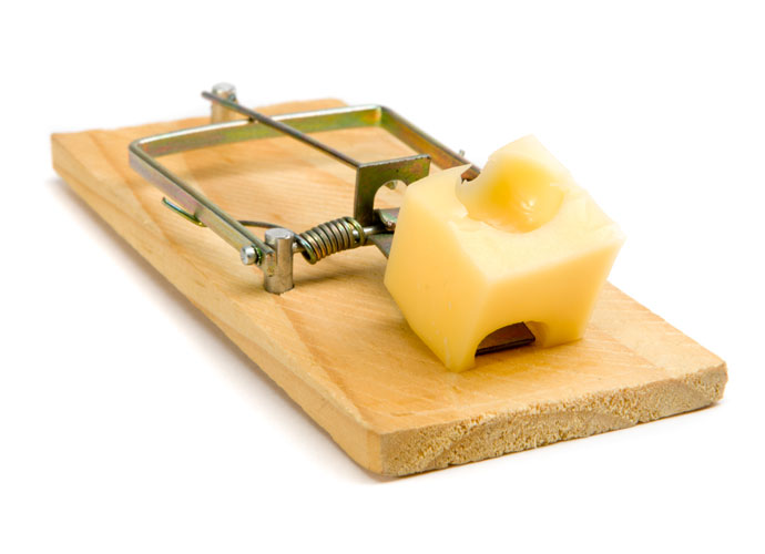 An image of a mousetrap