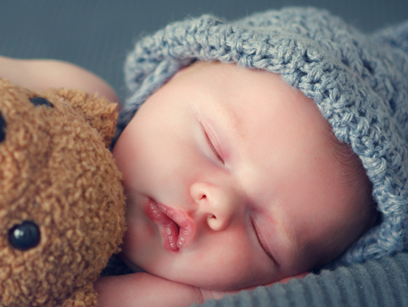 Image of a sleeping child