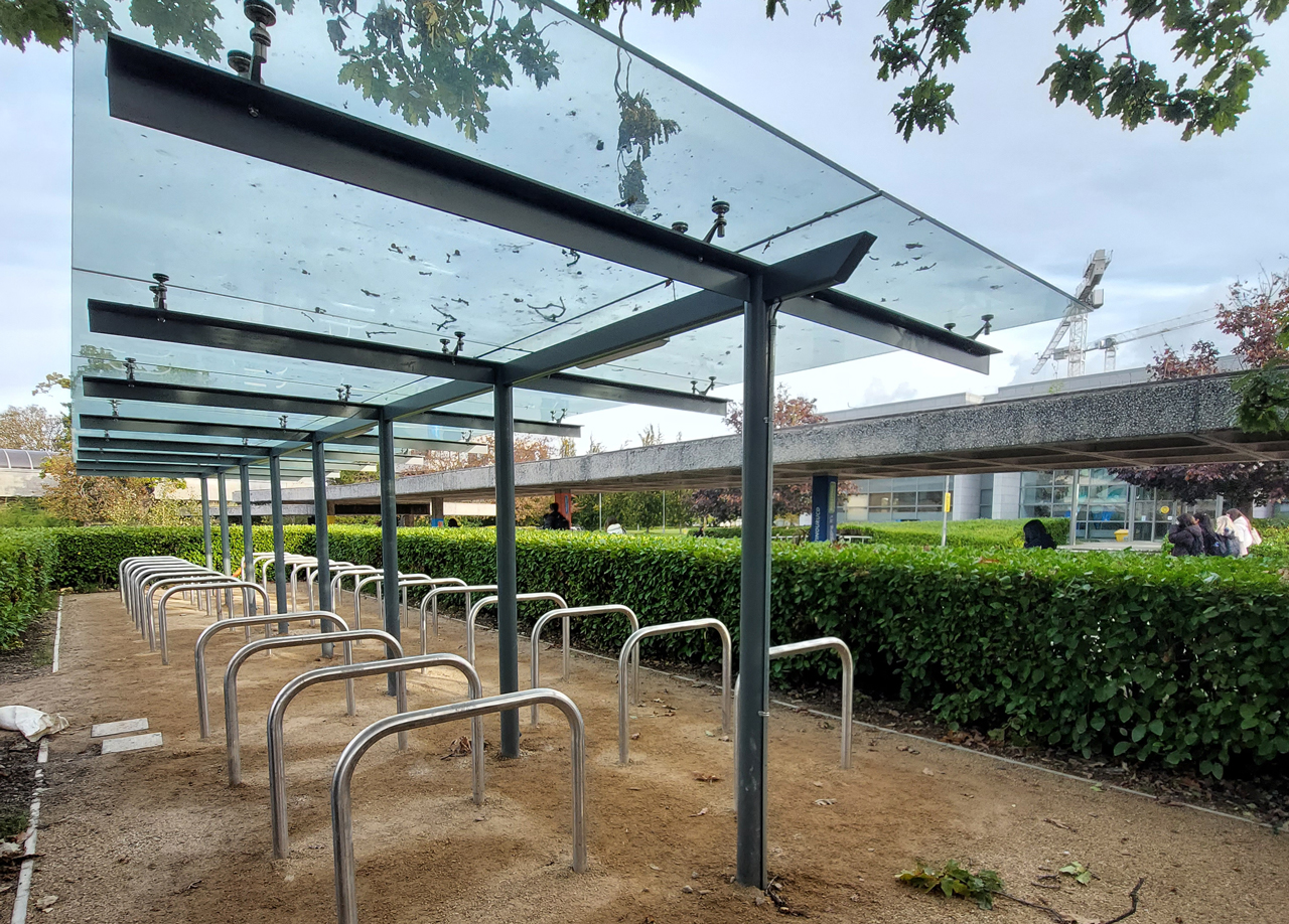 Secure Cycle Parking Newman Building